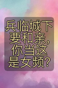 兵临城下要和亲,你当这是女频?封面