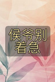 侯爷别着急封面